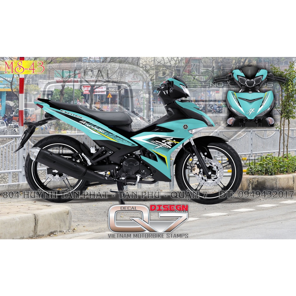 TEM RỜI EXCITER 150 HAYABUSA