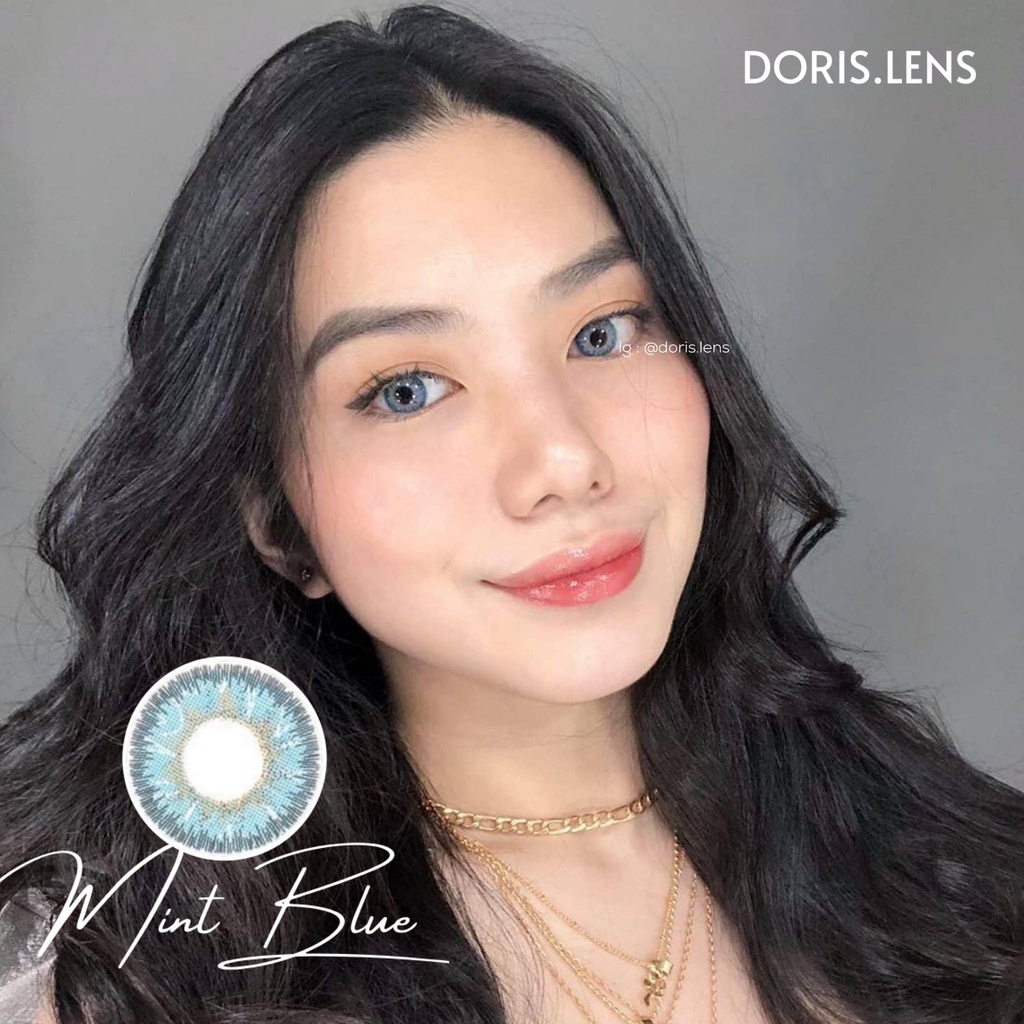 Kính Áp Tròng DORIS.LENS - Mint Blue 14.2mm