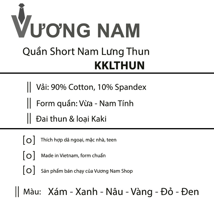 QUẦN SHORT KAKI NAM VẢI DÀY LƯNG THUN HÀNG ĐẸP CHỌN LỌC CÓ SIZE LỚN từ 45kg - 75kg | BigBuy360 - bigbuy360.vn