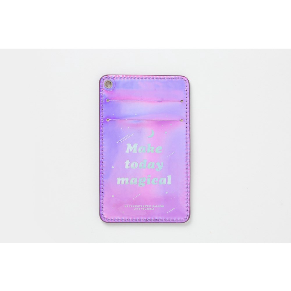 Túi Đựng Thẻ ARTBOX Hàn Quốc Màu Tím Lấp Lánh