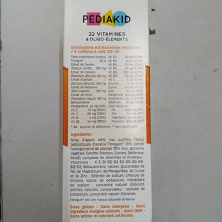 Pediakid 22 vitamin