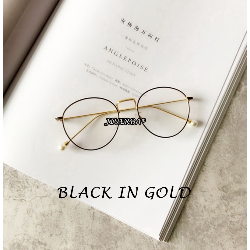 Mắt kính gọng kim loại phong cách Hàn Quốc sang trọng