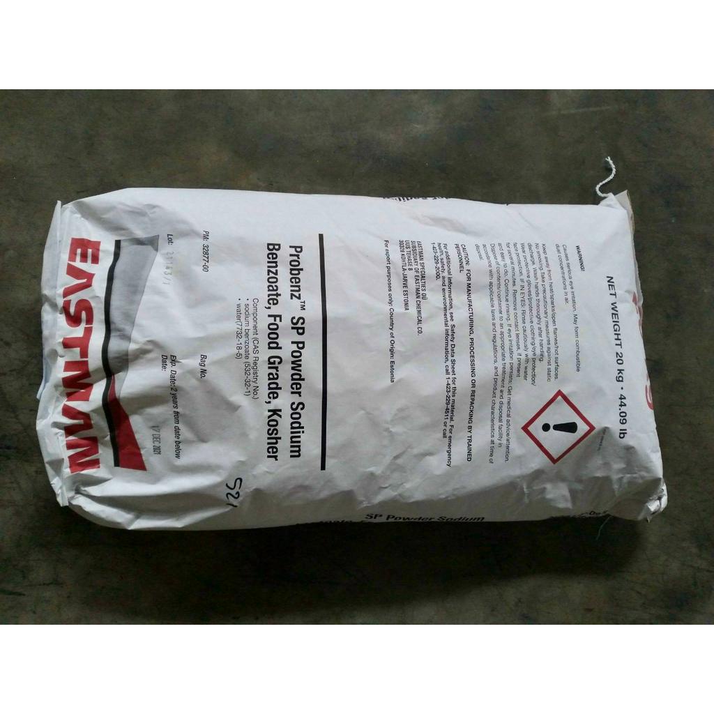 50g - 100g Sodium Benzoate  - Chất bảo quản thực phẩm, mỹ phẩm, hàng Châu Âu