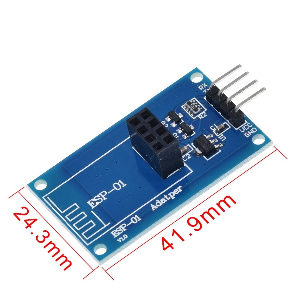 Module thu phát tín hiệu Wifi Esp8266 Esp-01 3.3v 5v Esp01 chuyên dụng cho Arduino