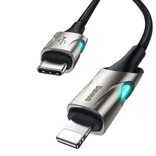 [TypeC-Lightning]Cáp sạc iphone có đèn LED Baseus Fish Eye Cable