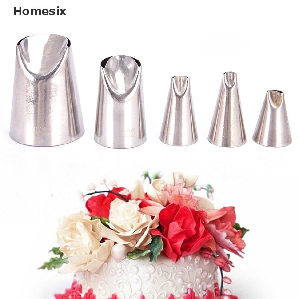Set 5 đuôi bắt bông kem trang trí bánh