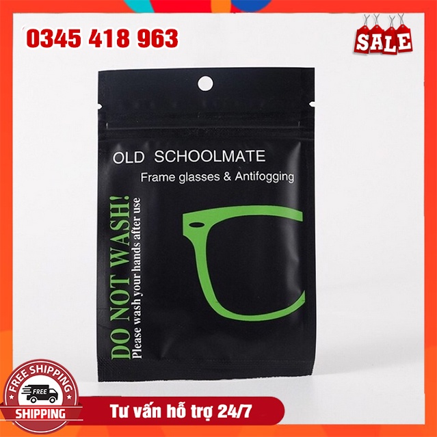 Khăn Lau Kính Old Schoolmate Chống Bám Hơi Nước,Sương Mù Lên Kính