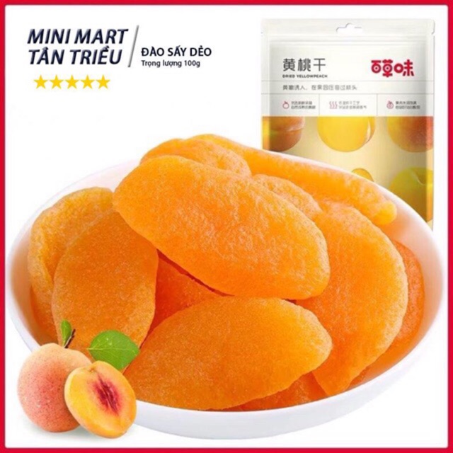 Đào Sấy Dẻo Be&Cherry