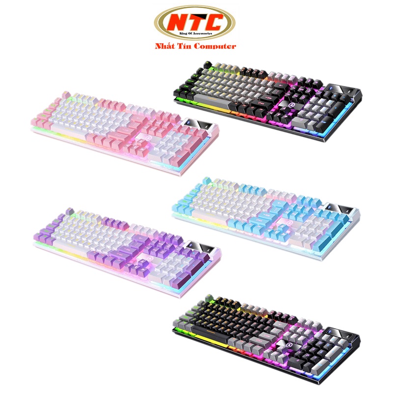 Bàn phím giả cơ gaming NTC Yindiao K500 led đa màu - phối keycaps cực đẹp (5 màu) | BigBuy360 - bigbuy360.vn