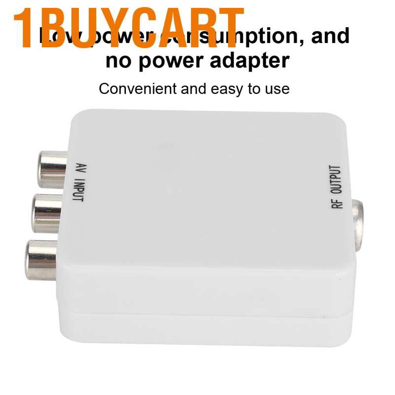 Hộp Chuyển Đổi Tín Hiệu Av Sang Rf 67.25mhz 61.25mhz 1buycart