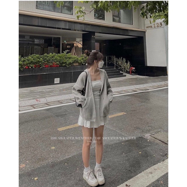 Áo khoác len dáng Hoddie | BigBuy360 - bigbuy360.vn