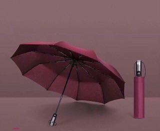 Ô dù tự động gấp Nhật Bản cán dài loại 10 nan chắc chắn