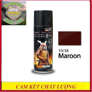 Sơn xịt samurai màu 10/38 màu hạt dẻ