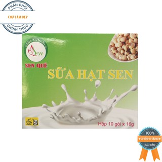 Sữa Hạt Sen – Sen Quê (Hộp 10 gói x 16g)