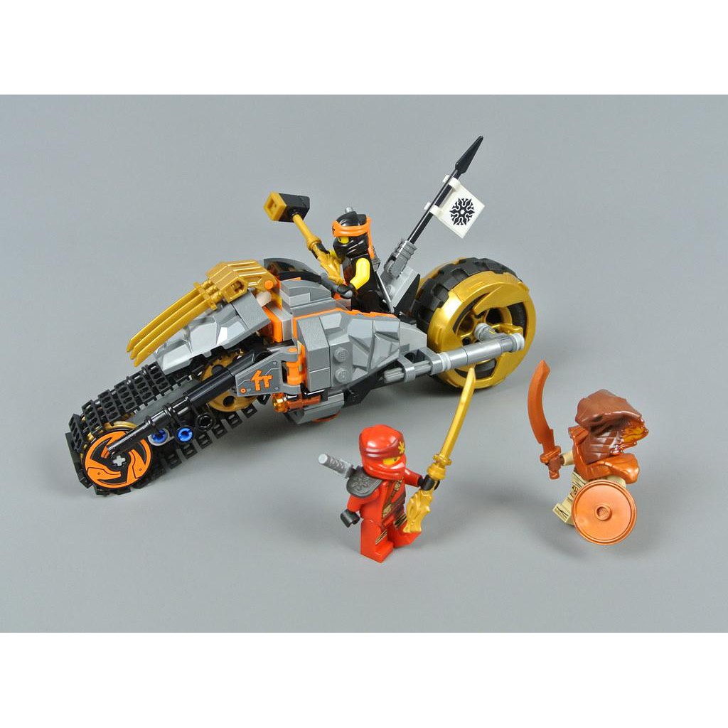 (CÓ SẴN) Lắp ráp ninjago 70672 zimo 4023 Cole's Dirt Bike - Siêu xe sa mạc của Ninja đen XE ĐỊA HÌNH CỦA COLE