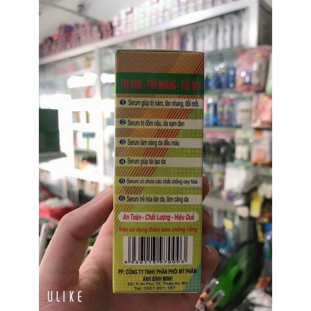 serum JUZU COLLAGEN nám nặng-đốm nâu 15ml [ chuẩn hàng cty 100%]