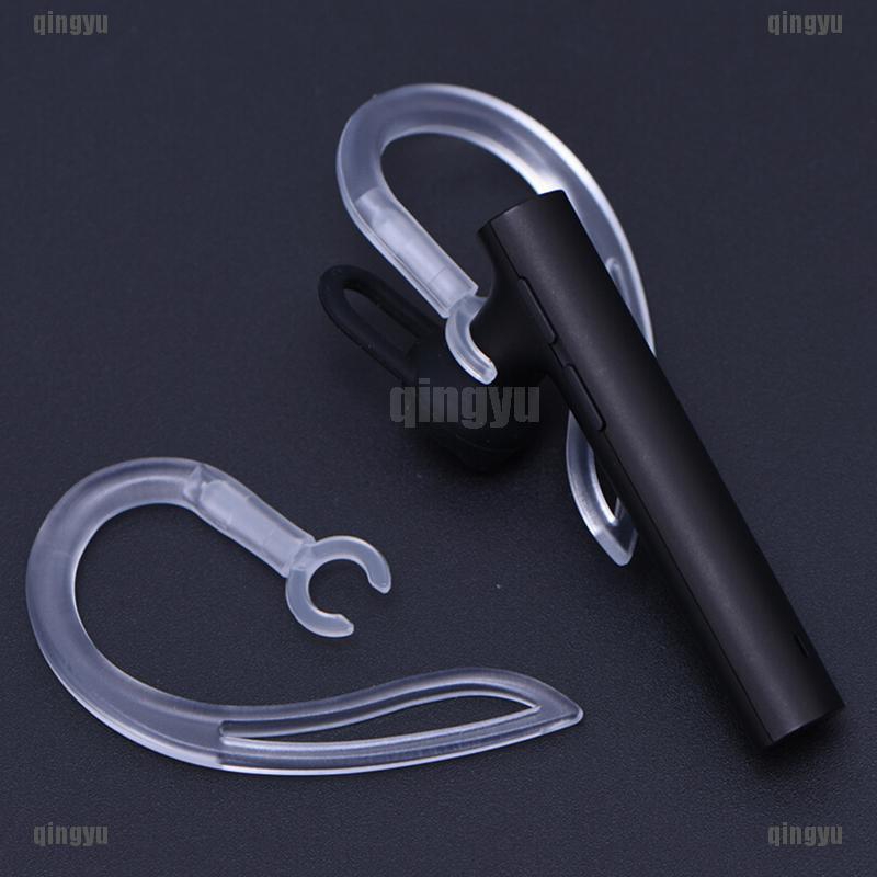 ❤❤ Set 2 Móc Tai Nghe Bluetooth Trong Suốt Kích Thước 5 / 6 / 7 / 8 / 9 / 10mm