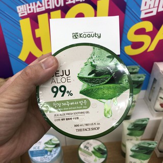 Gel dưỡng da đa năng chiết xuất từ nha đam Jeju Fresh Soothing Gel 300ml