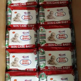 khăn ướt baby wipes 80 tờ không mùi