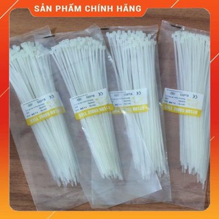 Dây rút 20cm (200mm x 4mm) / nhựa polime dẻo dai, bền bỉ chịu lực & chịu nhiệt