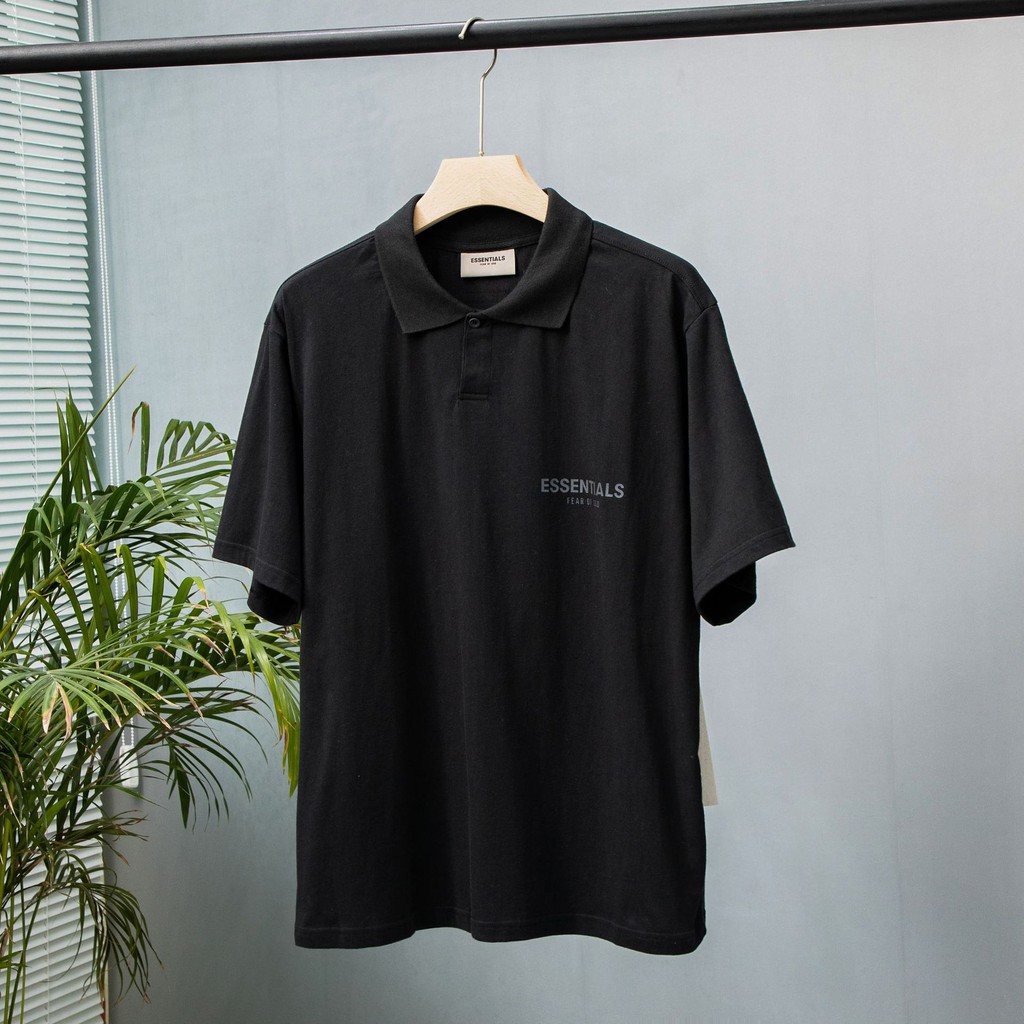 ( SALE 30%) Áo Polo Essentials 100% COTTON CHỮ IN 3D, FULL HỘP | BigBuy360 - bigbuy360.vn