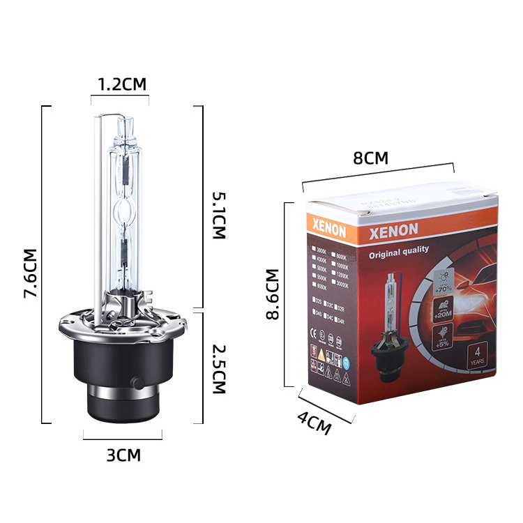 Bóng Đèn Pha xenon D2S d2c 55W 65w HID Chất Lượng Cao