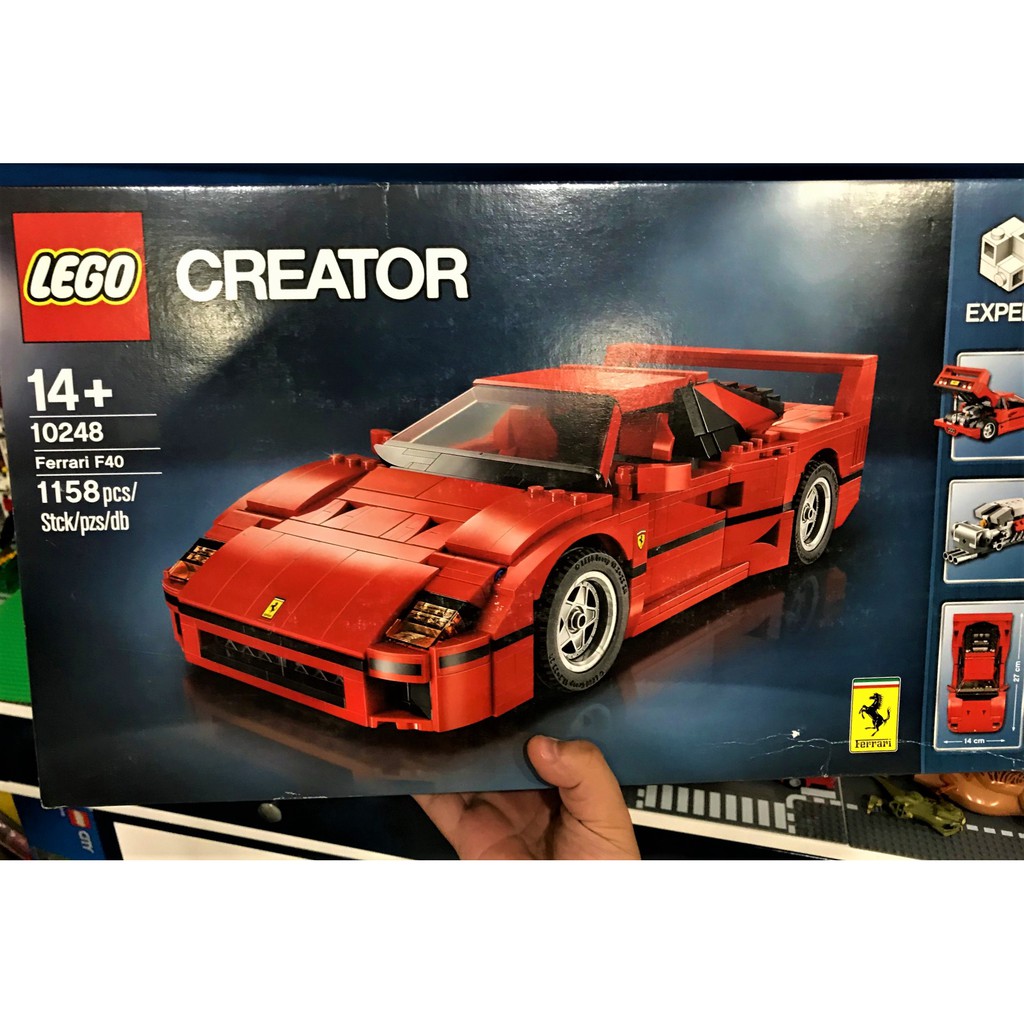 [CÓ SẴN] Lego 10248 - Creator - Ferrari F40 - Siêu xe Ferrari F40 [CHÍNH HÃNG]