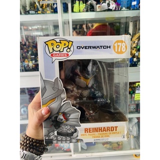 Đồ chơi mô hình funko pop games overwatch reinhardt 6 super sized pop - ảnh sản phẩm 1