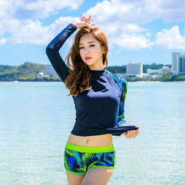 Bộ bơi tay dài thời trang cao cấp