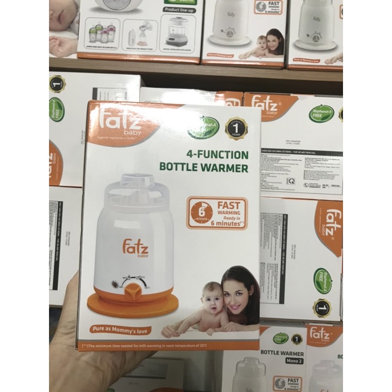 Máy Hâm Sữa 4 Chức Năng Fatzbaby