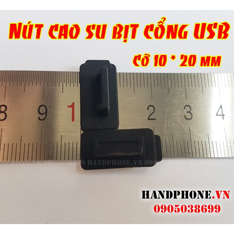 Nút cao su chống bụi cho cổng USB (nhiều kích cỡ) | BigBuy360 - bigbuy360.vn