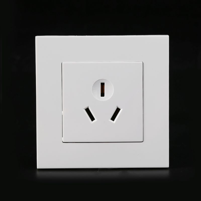 Ổ Cắm Điện Gắn Tường 86 Loại 16A Với 3 Lỗ Bằng PC Màu Trắng Cho Máy Lạnh
