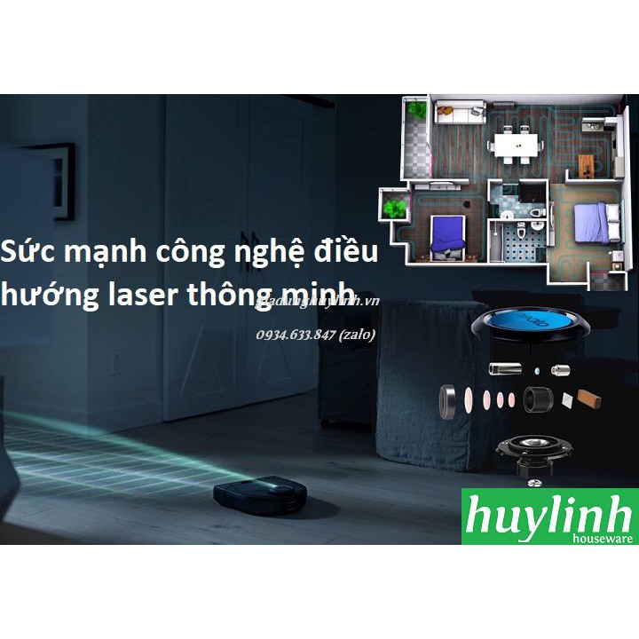 [Mã ELHA10 giảm 6% đơn 5TR] Robot hút bụi Neato D7 Connected - Điều khiển Smartphone - Chính hãng