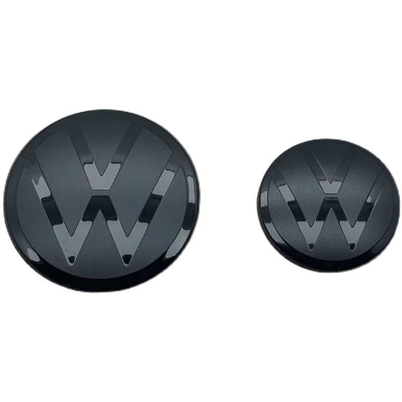 Logo Dán Trang Trí Xe Hơi Vw Volkswagen 11-22 Kiểu POLO Màu Đen