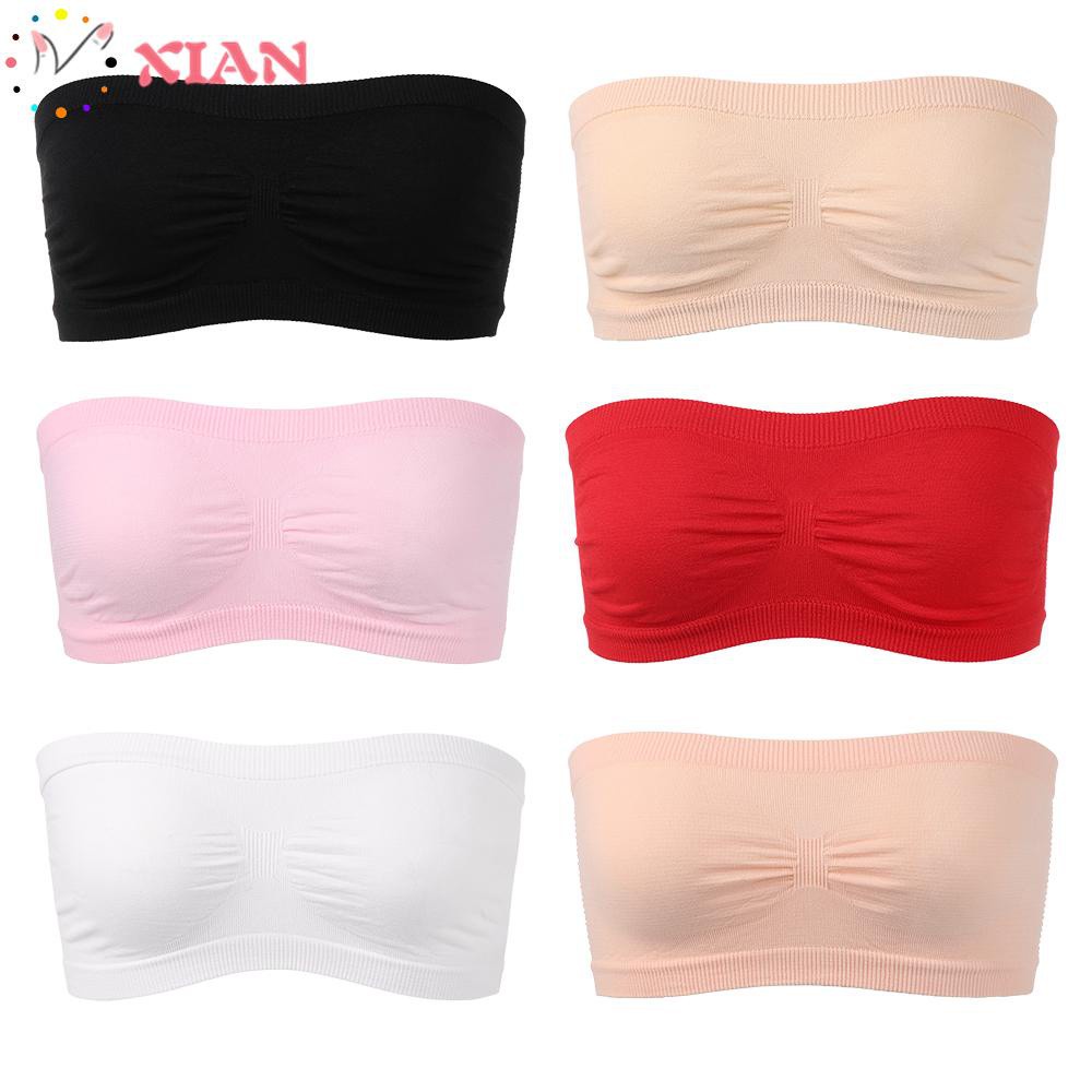 Áo lót dạng ống không dây co giãn nhiều màu hợp thời trang cho nữ