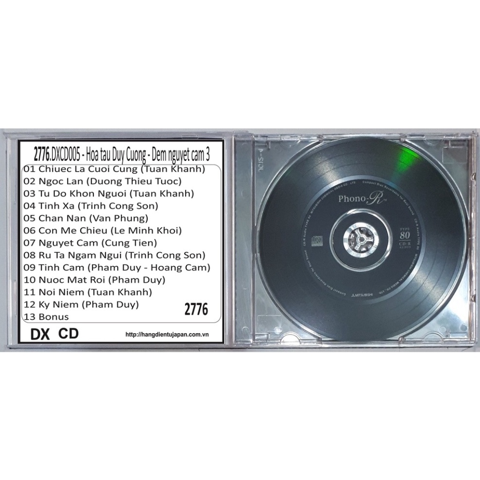 combo 6 CD phono Diểm xưa.