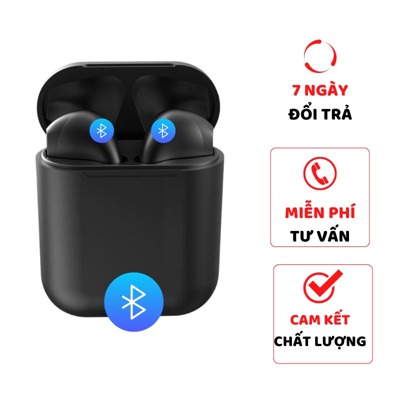 Tai Nghe Không Dây Bluetooth Thể Thao J12 TWS 5.0 Nghe Nhạc, Chơi Game Độ Trể Thấp J12_Mau -king.shop.70