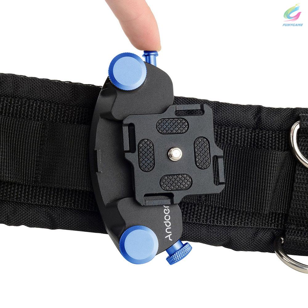 ANDOER Kẹp Gắn Thắt Lưng Cho Máy Ảnh Canon Nikon Sony Dslr Chịu Lực 20kg