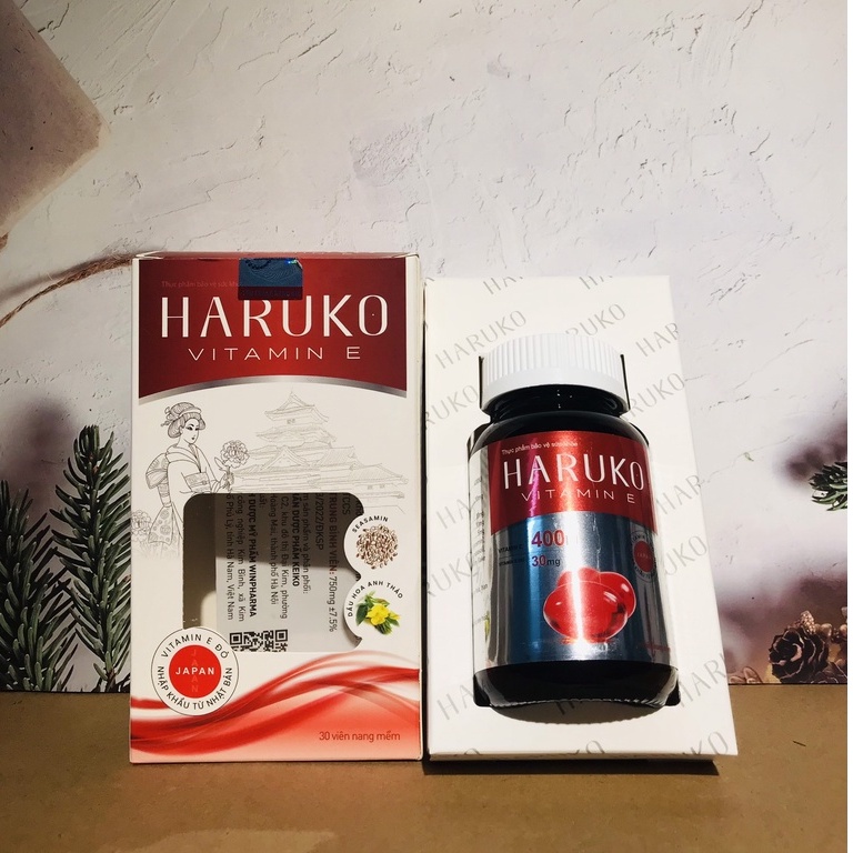 Viên bổ sung Vitamin E HARUKO ( 30 viên )