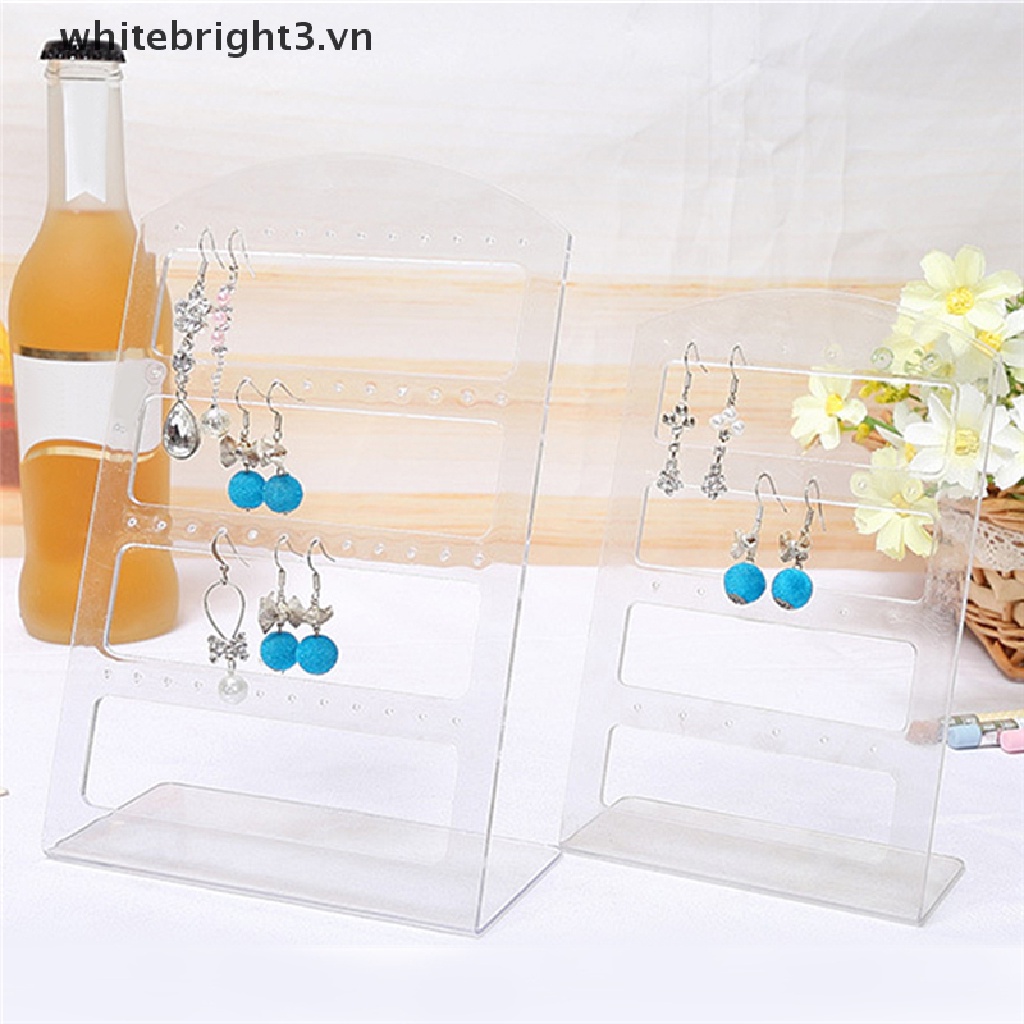 Giá Trưng Bày Trang Sức Hình Chữ L Màu Trắng 3 Thời Trang
