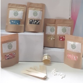 200g sáp wax màu TD  + Mỡ trăn 50ml (tặng que lấy sáp+ đồ dũa móng)