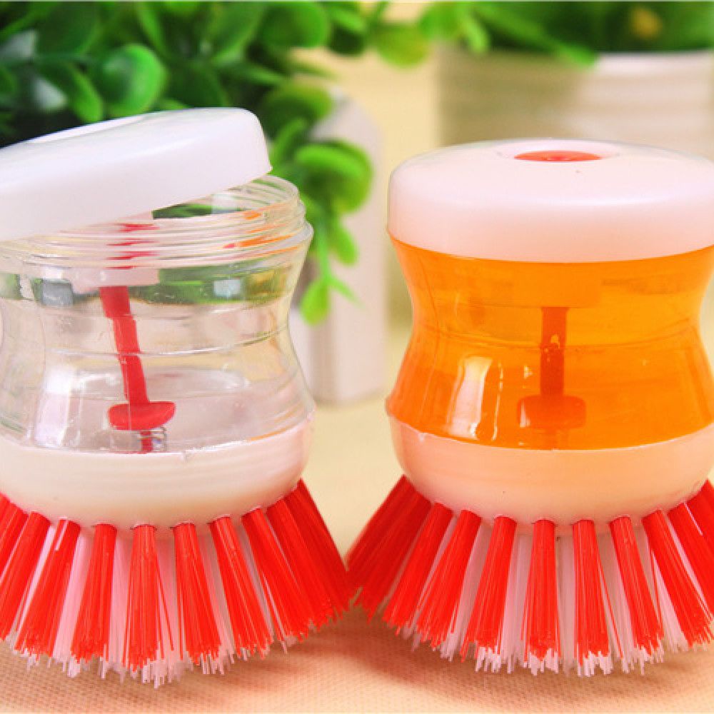 Cọ Vệ Sinh Mini Tay Cầm Ngắn Tiện Dụng Cho Nhà Bếp