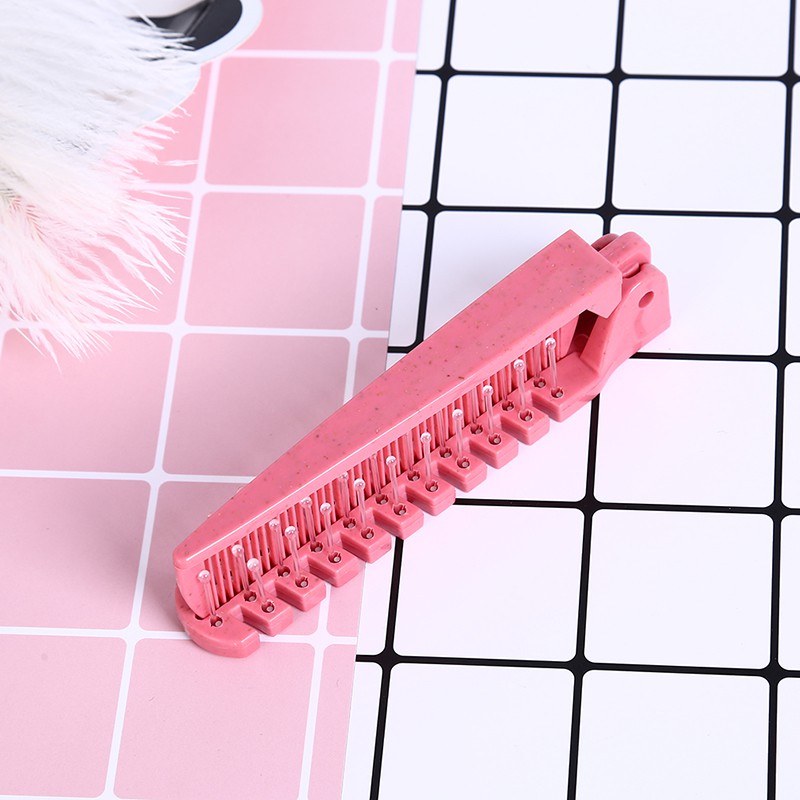 Lược Chải Tóc massage Da Đầu Chống Tĩnh Điện Thiết Kế Nhỏ Gọn
