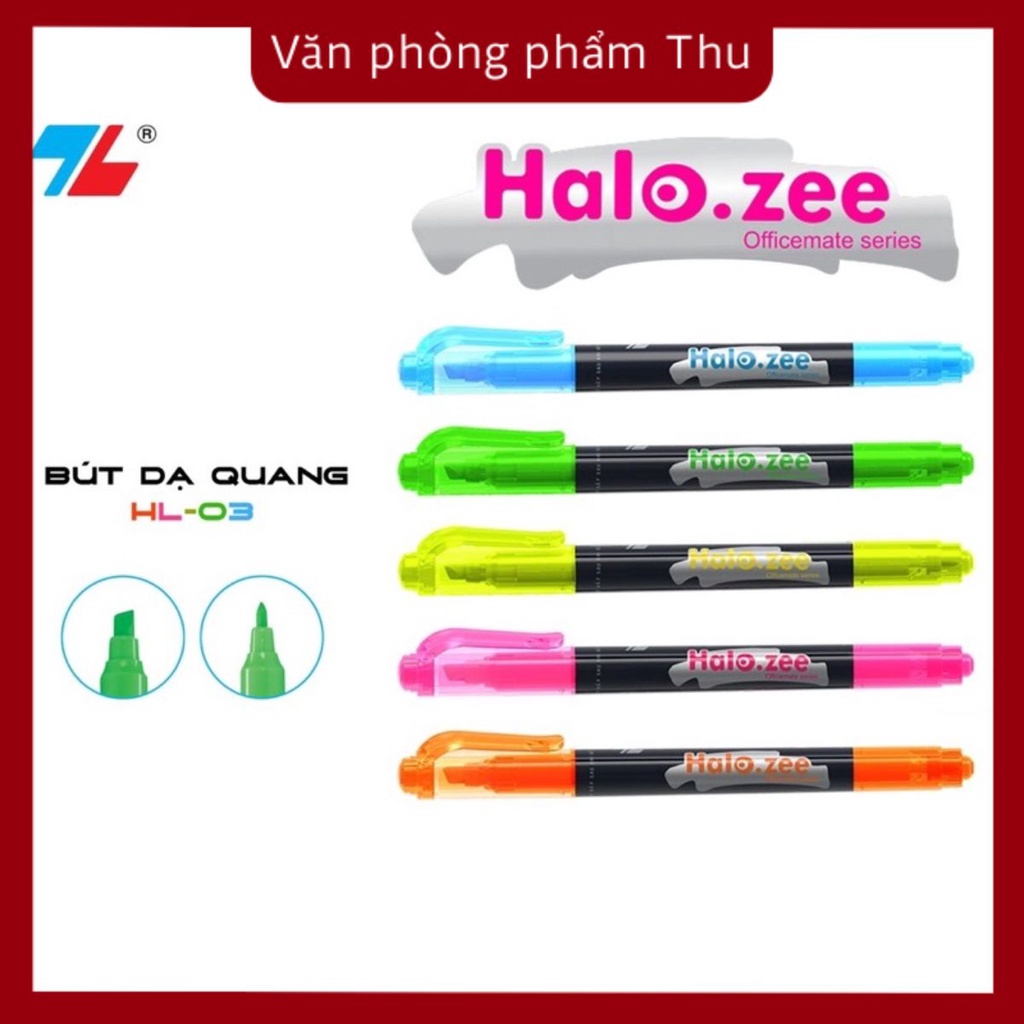VỈ 5 CÂY BÚT DẠ QUANG THIÊN LONG HL03