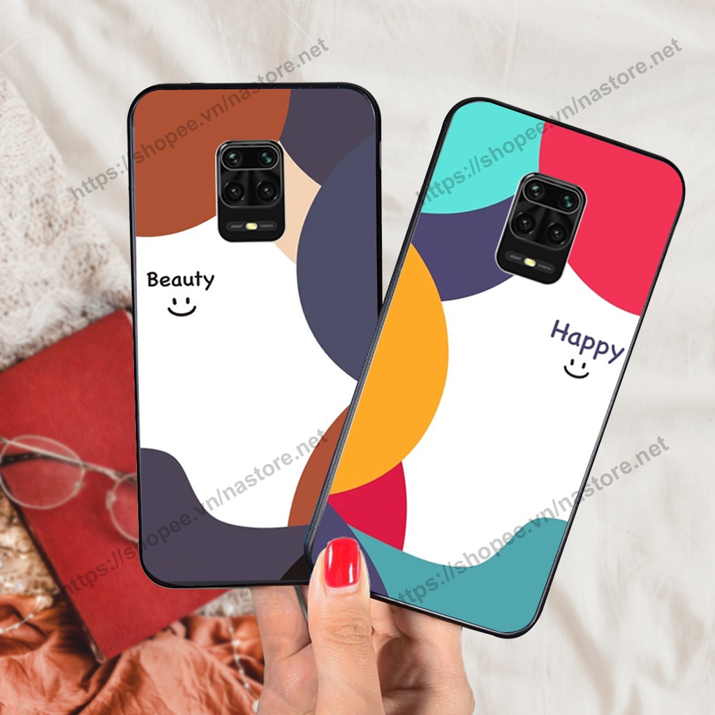Ốp lưng Xiaomi Redmi Note 9 / Redmi Note 9s / Note 9 Pro mặt cười, họa tiết caro đơn giản đẹp cute