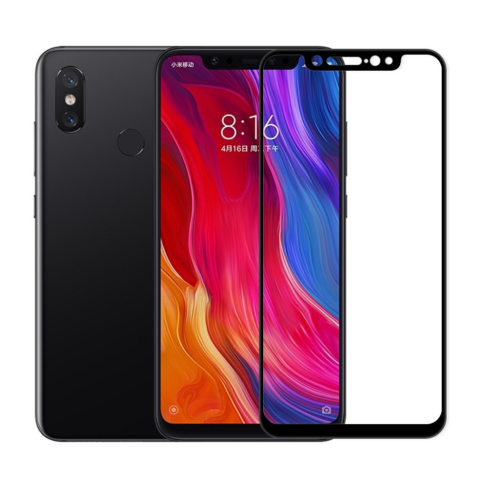 Miếng dán 5D Full màn cho Xiaomi Mi 6X - Đen