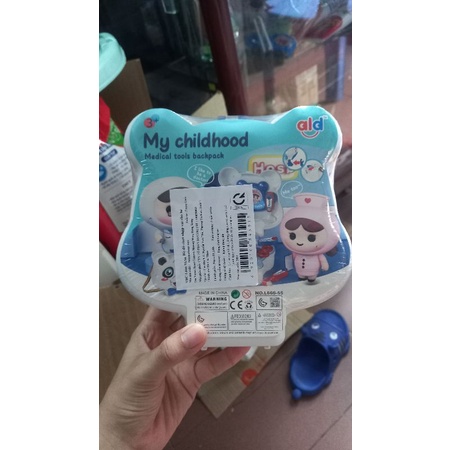 Bộ đồ chơi balo bác sĩ/nấu ăn/chăm sóc thú cưng cho bé