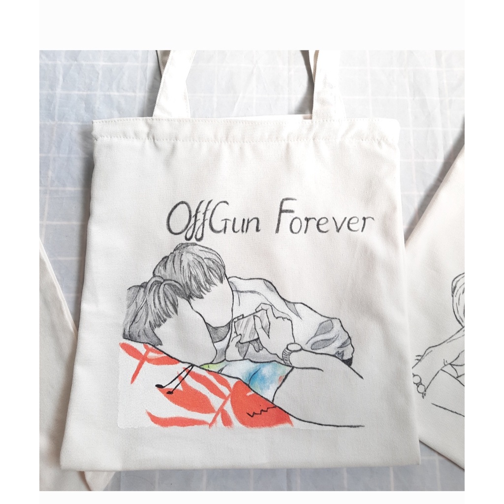 Túi tute vẽ  các cp bl thailan , idoi , anime