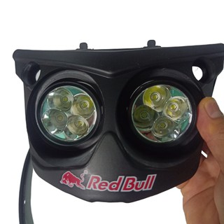 đèn pha led l4 đủ phụ kiện gắn chóa đèn cho xe máy xe điện