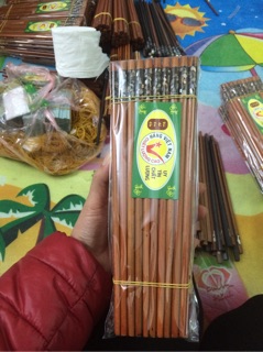 Đũa ăn bằng gỗ 10 đôi